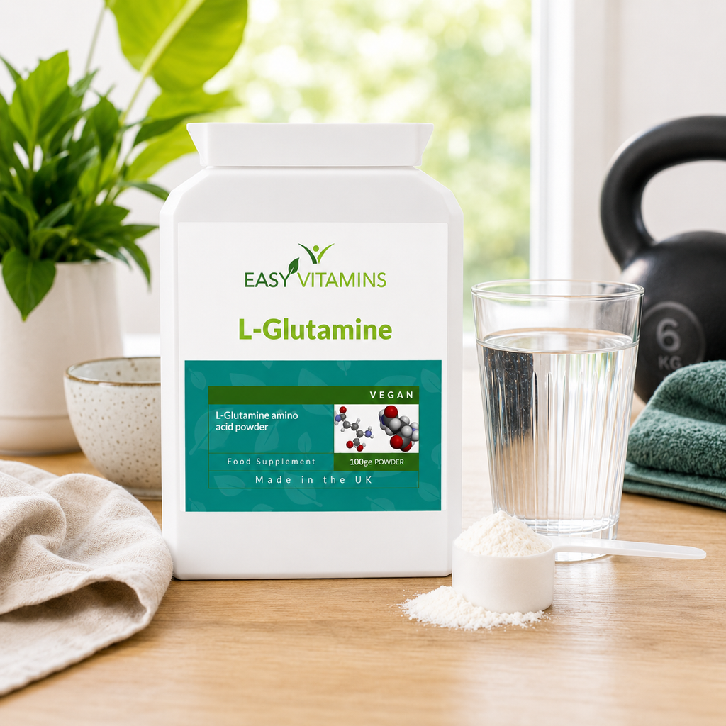 Easy Vitamins L-Glutamine Powder 100g