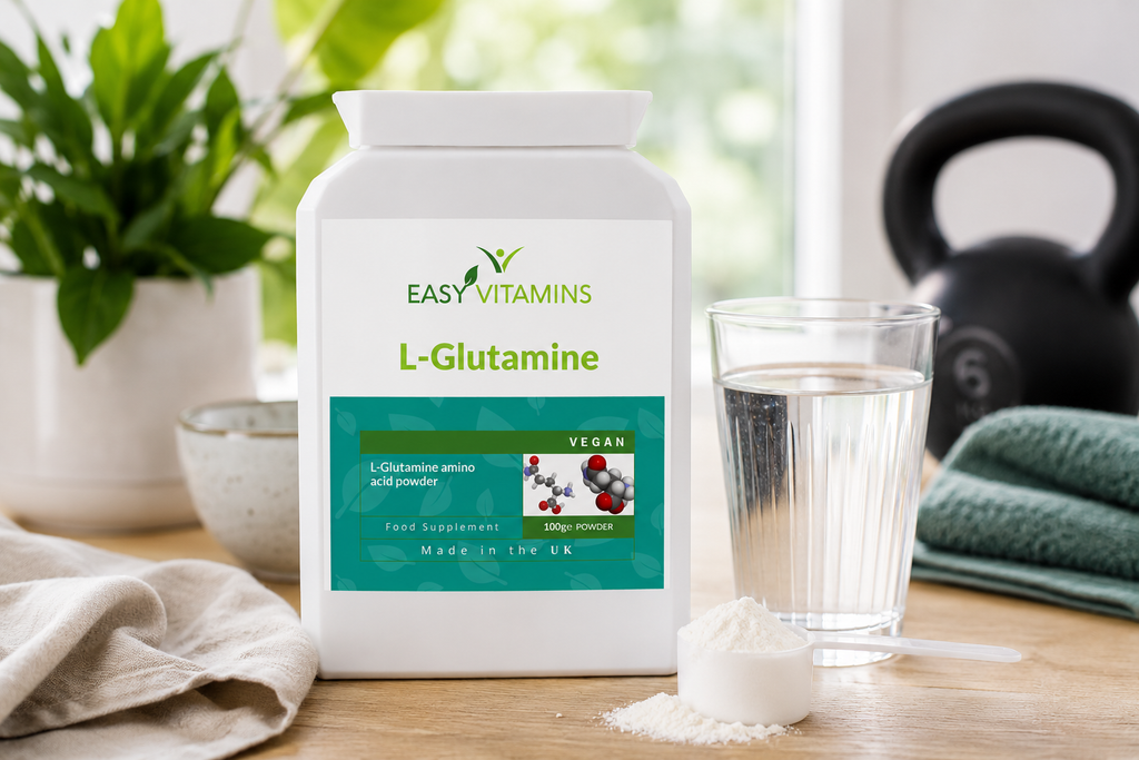 Easy Vitamins L-Glutamine Powder 100g