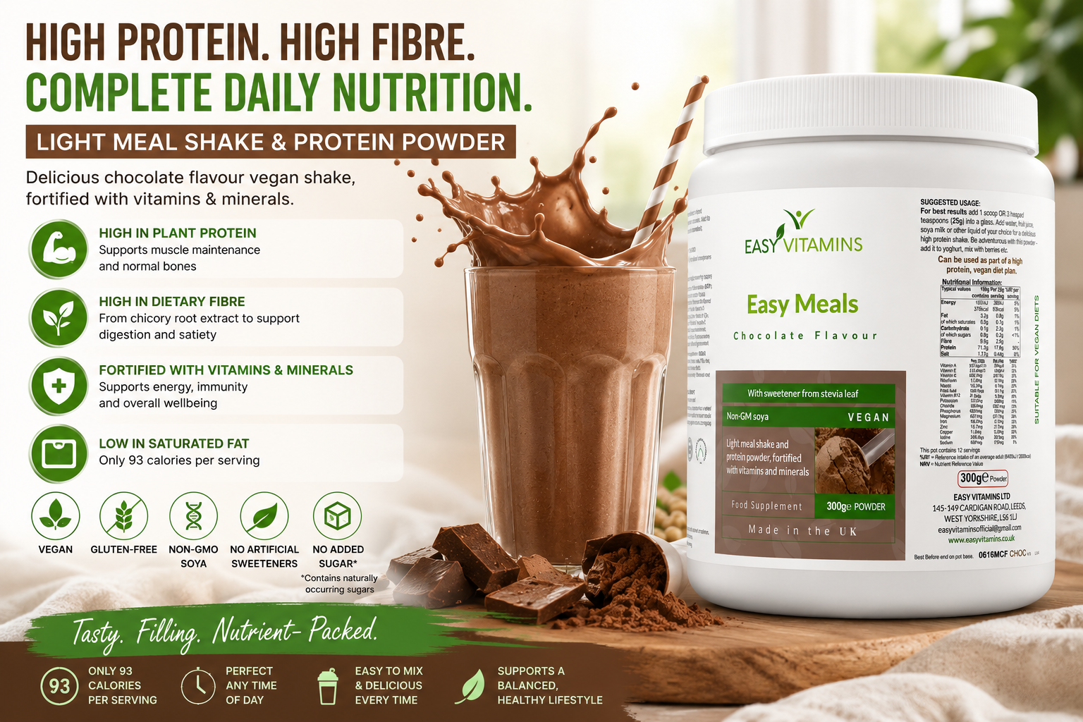 Easy Meals Chocolate Flavour