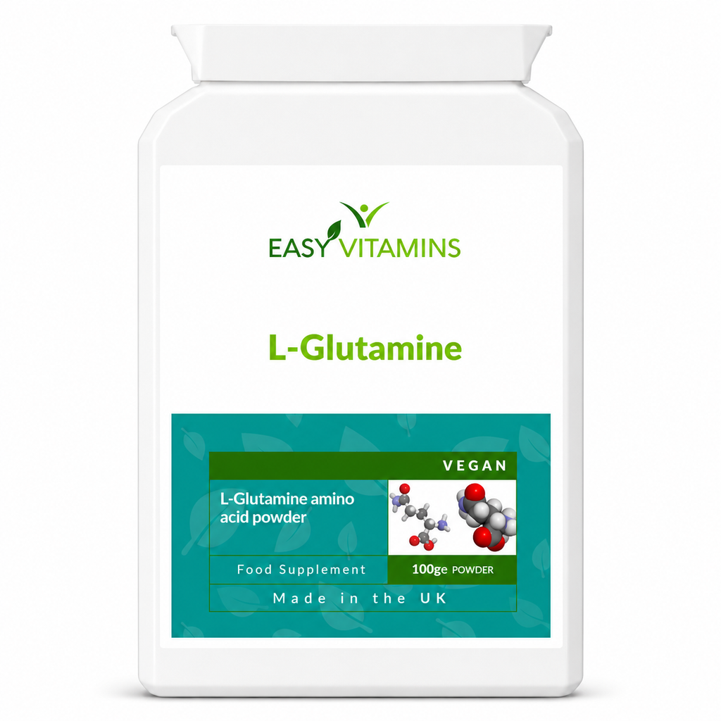 Easy Vitamins L-Glutamine Powder 100g