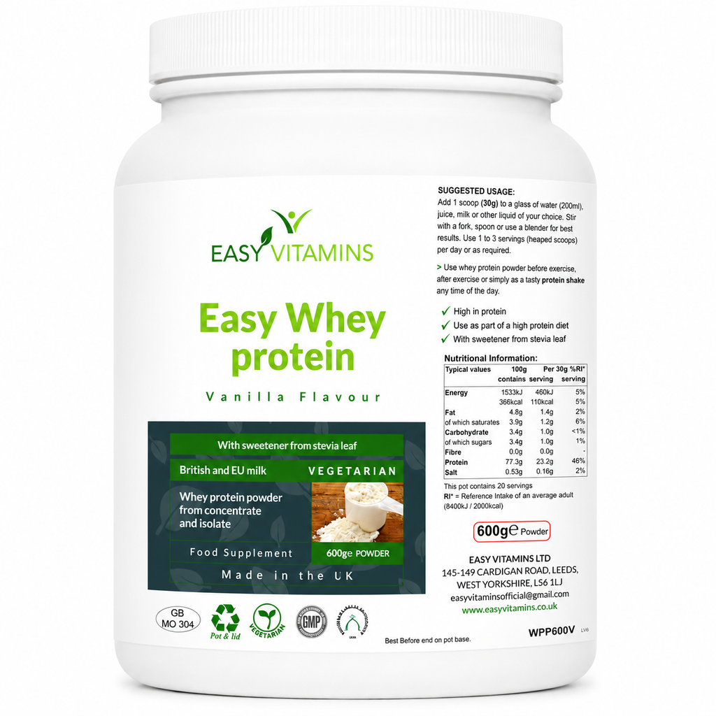 Easy Whey Protein – Vanilla Flavor