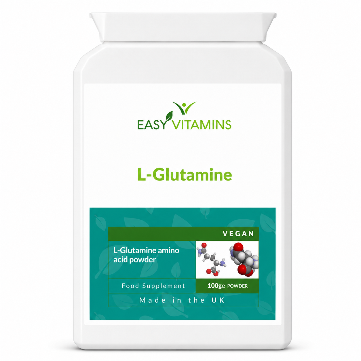 Easy Vitamins L-Glutamine Powder 100g